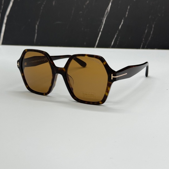 NEW TOM FORD TF1032/F ECO 52E WOMEN SUNGLASSES TOM FORD ROMY FT01032/S EYEWEAR - Picture 2 of 10